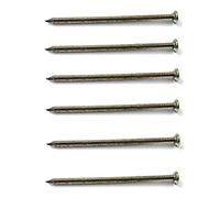 Bulk Hardware BH03732 Chiodo Diritto a Sezione Rotonda, 100 G, 100 mm, Bianco, Set di 500