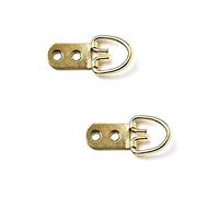 Bulk Hardware BH03816 Gancetto per Appendere Quadri, Foto e Specchi, Bianco, Set di 2