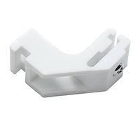 Bulk Hardware BH05101 tende estensibile staffe con viti per WhiteLine Harrison Track, set di 4 pezzi