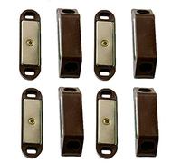 Bulk Hardware BH05126 resistente magnetico cattura armadio grande marrone 6,4 kilogram Pull, set da 10 pezzi