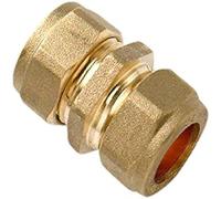 Bulk Hardware BH05138, in ottone, raccordo a compressione, 22 mm, set da 5 pezzi