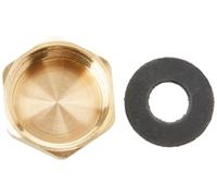 Bulk Hardware BH05139 raccordo a compressione in ottone dado bianco 3/4 BSP