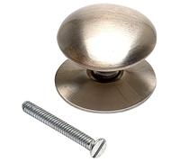 Bulk Hardware BH05197 pomello vittoriano in nichel satinato 32 mm