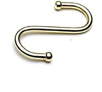 Bulk Hardware BH05330 cucina s-ganci, ottone, 75 mm, set da 2 pezzi