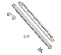 Bulk Hardware BH05603 Fessura di ventilazione per porte e finestre, completamente regolabile, 400 mm, colore: bianco