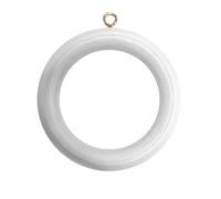 Bulk Hardware BH05768 Anelli per Bastoni per Tende con Occhiello a Vite, Bianco, Set di 24 Pezzi