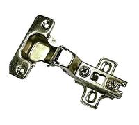 Bulk Hardware BH05996 Zp slide-on inserto a croce cerniera 35 mm, 95 °, set di 2 pezzi