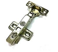 Bulk Hardware BH06008 cerniera 26 mm 95 gradi Soft Close Zp clip-on Full Overlay, set da 2 pezzi