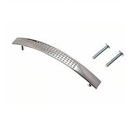 Bulk Hardware BH06136 armadio maniglia per armadio metallo cromato opaco, 'D' 96 mm, set da 4 pezzi