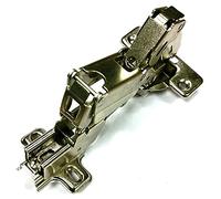 Bulk Hardware BH06250 cerniera Zp slide-on inserto a croce, 35 mm, 190 gradi, set da 20 pezzi