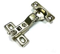 Bulk Hardware BH06251 cerniera 26 mm 95 gradi Cruciform Zp slide-on Half Overlay, set da 20 pezzi