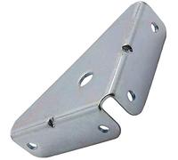 Bulk Hardware Limited BH00029 Squadrette Angolari di Supporto (50x1.5x50 mm), Bianco, Set di 10 Pezzi