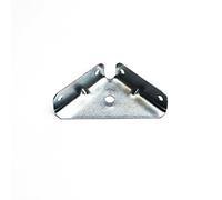 Bulk Hardware staffa angolare BH05150 piatti Bzp 50 mm x 50 mm, set da 2 pezzi