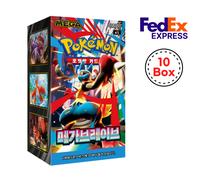 [BULK] KOR Pokémon TCG Mega Brave M1L Booster Box Set 10 pezzi sigillato in...