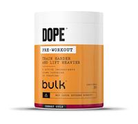 Bulk Polvere Pre-Workout Dope | Cola alla Ciliegia | 3 g di creatina per porzione | 200 mg di caffeina | Citrullina malato e arginina AKG | Beta-alanina | Energia, concentrazione e prestazioni | 510 g