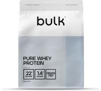 Bulk Pure Whey Protein Pulver, Eiweißpulver, Erdbeere 1 kg