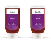 Bulk Sciroppi senza calorie, Senza zucchero, Maple Syrup, 400ml, 80 porzioni (Confezione da 2)
