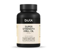 Bulk Super Strength Krill Oil Softgels, 590 mg, Pack of 180, Packaging May Vary, 90 Porzioni