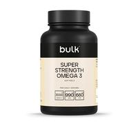Bulk Super Strength Omega 3 Softgels, 1000 mg, Pack of 90, Packaging May Vary, 90 Porzioni