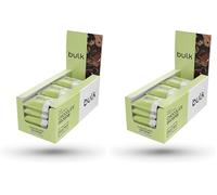Bulk Vegan Protein Brownie, Chocolate, Pack of 12 (Confezione da 2)
