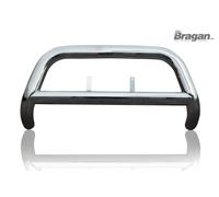 Bull Bar ABar EC Per Dacia Duster 2010-2016 4x4 Front Acciaio Inox Cromato