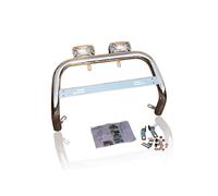 Bull Bar Con Spot Per Mitsubishi pajero shogun 2005-2015 Cromato