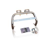 Bull Bar Con Spot Per Mitsubishi pajero shogun 2005-2015 Cromato