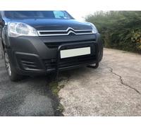 Bull BAR Nero Per Citroen Berlingo 2008-2016 Inox Abar Ant. Protezione Paraurti