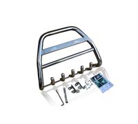 Bull BAR Per Isuzu 2012-2016 Abar Inox Staccabile Logo Centrale Piastra