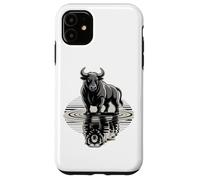 Bull Bear Reflection Mercato azionario Trader Custodia per iPhone 11