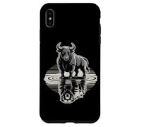 Bull Bear Reflection Mercato azionario Trader Custodia per iPhone XS Max