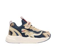 Bull Boys DNAR5103 Sneakers con ruggito T Rex Blu e Beige Blu/Beige, 35