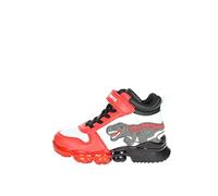 BULL BOYS Nuove Sneakers Bull Boy Dinosauro con LUCI 35 Bianco Bianco Rosso