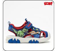 Bull Boys Sandali Bambino con Audio Ruggito T-Rex - RY01 (Royal/Red/Multi)