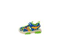 Bull Boys Sandali Dinosauro con Luci LED, Chiusura a Strappo, Vari Colori. NUMERAZIONE dal 26 al 35 (Azzurro, Sistema Taglie Calzature EU, Bimbo (0-5 Anni), Numero, Media, 31)