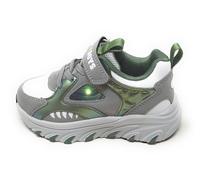 Bull Boys scarpa Occhiosauro con luci modello DNAL5288 Ologramma grigio