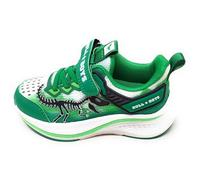 Bull Boys Scarpe Bambino DNAR5274 Uragano Rex Verde,con Audio Attivabile,a Strappo e Suola Ammortizzata (Verde, Sistema Taglie Calzature EU, Adolescente, Numero, Media, 32)