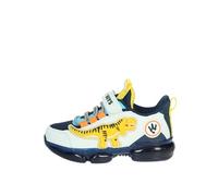 Bull Boys Scarpe DNAR5008 T-Rex,Chiusura Strappo,Blu e Bianco,Luci e Audio attivabili con Bottone on/off (Blu/Bianco, Sistema Taglie Calzature EU, Adolescente, Numero, Media, 33)