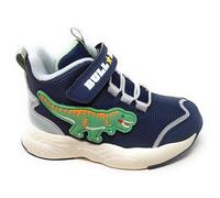 Bull Boys Scarpe Sportive DNAI5124 Dinosauro T-Rex,Blu Navy,A Strappo,Suola amortizzante e Path Intercambiabile (Blu, Sistema Taglie Calzature EU, Adolescente, Numero, Media, 31)