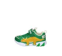 Bull Boys Sneaker da Ragazzo con Luci Triceratopo Verde DNAL4510 (Verde, Sistema Taglie Calzature EU, Bambino Piccolo (2-5 Anni), Uomo, Numero, Media, 25)
