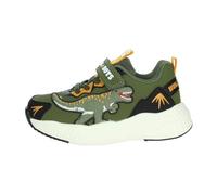 Bull Boys Sneaker da Ragazzo Dinosauro T-Rex Verde Scuro DNAL4573A00 (Verde, Sistema Taglie Calzature EU, Adolescente, Numero, Media, 34)
