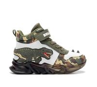 Bull Boys Sneaker Style Basket da Bambino T-Rex Bianco Verde DNAL2201 (30)