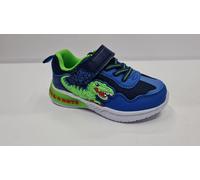 Bull Boys Sneakers Bambino Jungle Raptor, Con Luci e Strappo - RY01 (Royal/Multi