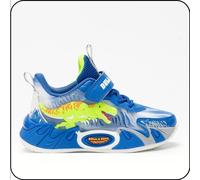 Bull Boys Sneakers Bambino Tirannosauro T-Rex, Con Luci - RY01 (Royal/Multi)