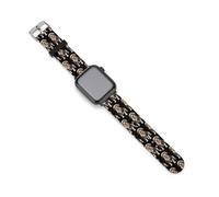 Bull Dog Sailor - Cinturino compatibile con iWatch, morbido e divertente, 38 mm/40 mm, 42 mm/44 mm, 42mm/44mm, Silicone, Nessuna pietra preziosa