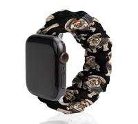 Bull Dog Sailor - Cinturino elastico compatibile con iWatch, divertente cinturino per smart watch, unisex, 38 mm/40 mm, 42 mm/44 mm, 42mm/44mm, Poliestere, Nessuna pietra preziosa