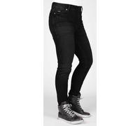 Bull-it Stone Jeans moto da donna, nero, taglia 34 per donne