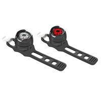 Coppia di luci a led anteriore e posteriore per bicicletta