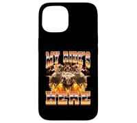 Bull Rider Bull Riding Bootleg Style 90s My Ride è qui Custodia per iPhone 15