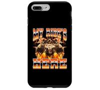 Bull Rider Bull Riding Bootleg Style 90s My Ride è qui Custodia per iPhone 7 Plus/8 Plus